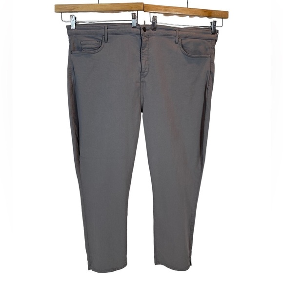 Curves 360 by NYDJ Slim Straight Ankle Jeans - Grey - size 28 - Picture 1 of 7